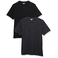 Amazon Essentials Maglietta Girocollo a Maniche Corte dalla vestibilità Aderente Uomo