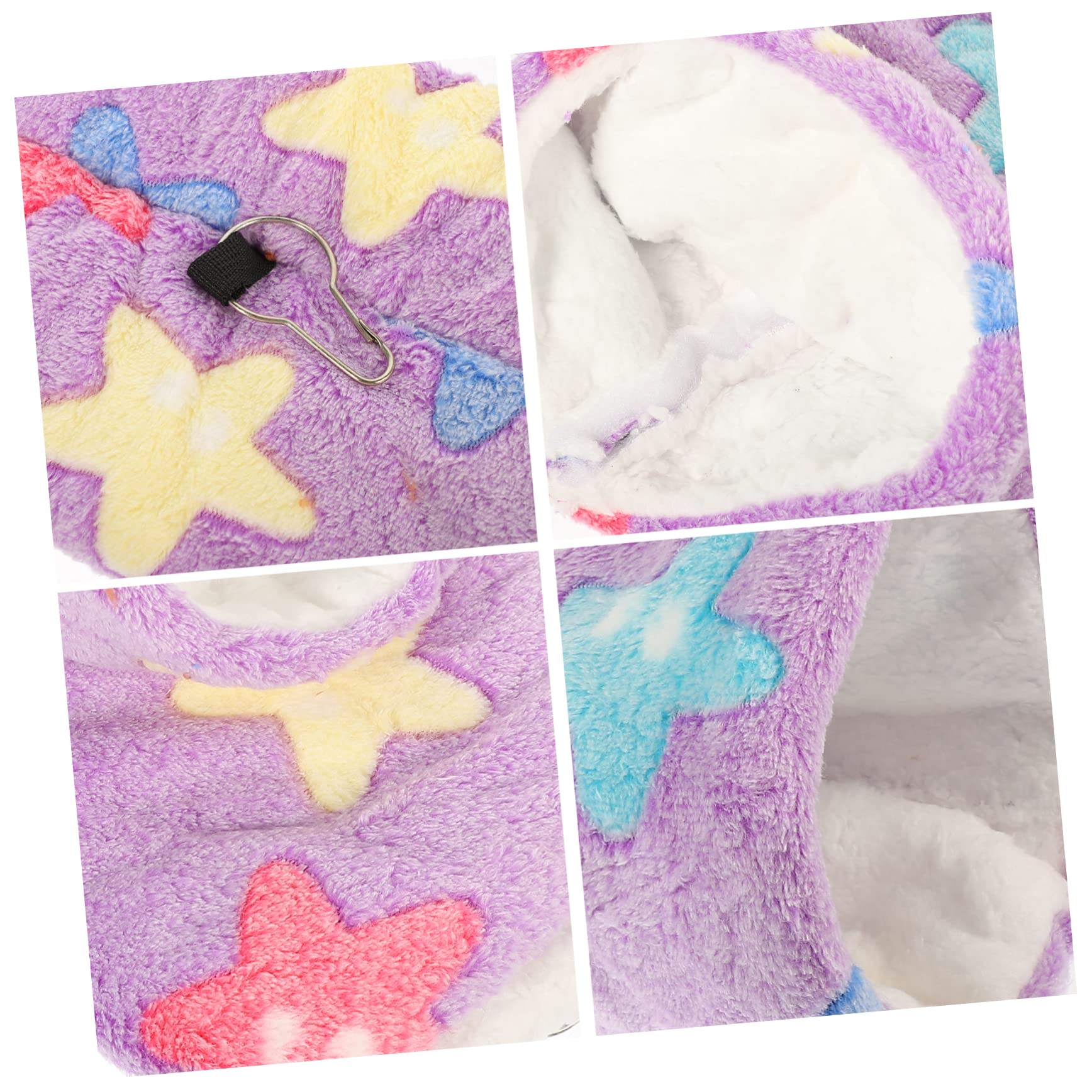 FRCOLOR 3stücke Kleintier Hängematte Für Hamster Frettchen Und Ratten Weiches Warmes Baumwollmaterial Bequemes Schlaf Und Spielhaus Für Kleine Haustiere Für Jahreszeiten