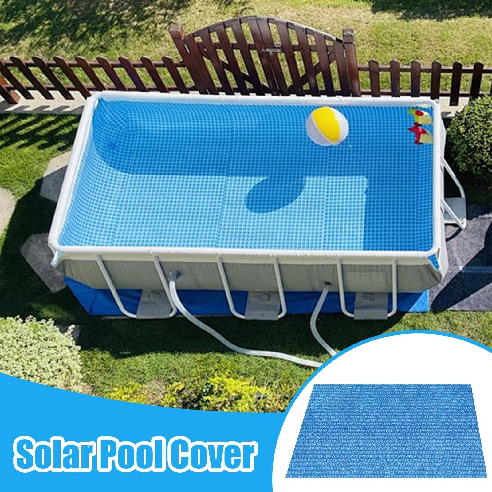 Copertura Piscina Rotonda Telo Solare Termico Pieghevole