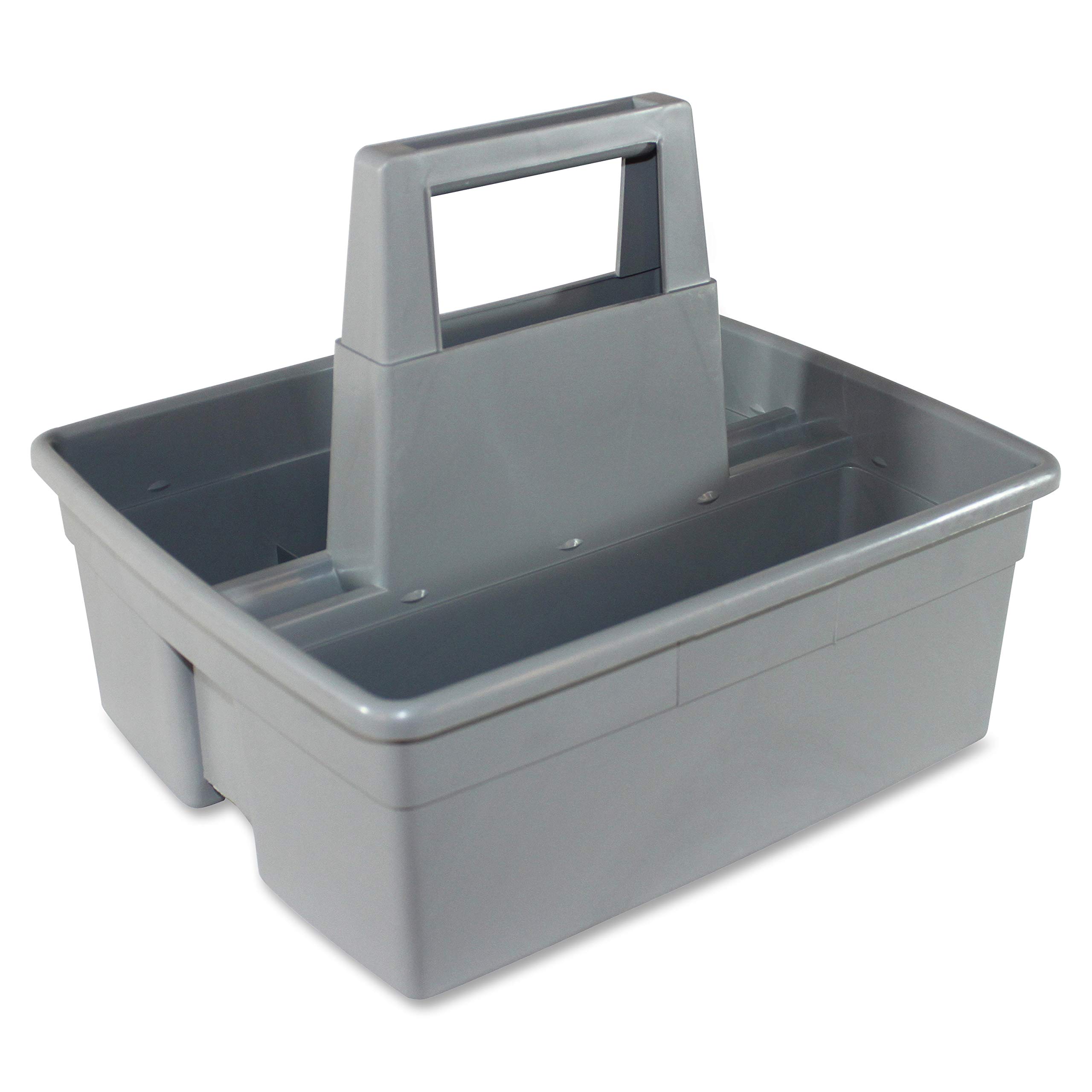 Impact Washroom Cleanup Basket, 12-1/4" Length x 11" Width x 5" Height, Gray