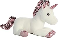 Vista 1 de Aurora - Artículos de Navidad - Unicornio rosa brillante de 11