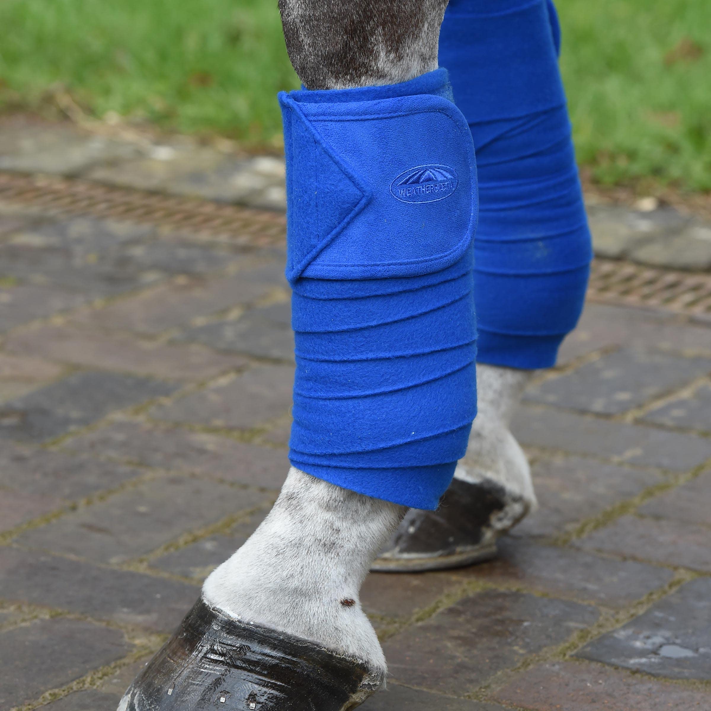 Weatherbeeta Vendaje de forro polar, paquete de 4, azul marino, 3,5 m