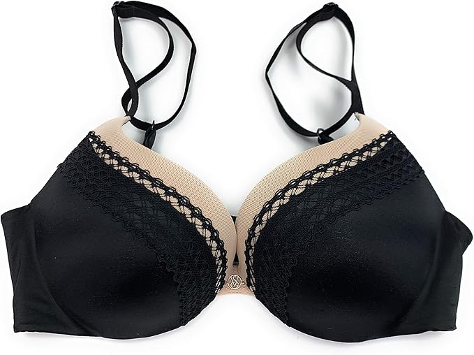 Victoria's Secret brasier pushup para mujer, con texto en inglés "So Obsess", 11/2 tazas, Very