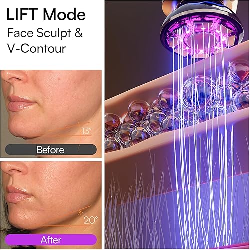 Miniatura 5 de INIA Terapia de luz roja 3 en 1 para cara y cuello dispositivo de belleza para hinchazón y reafirmación de la piel herramienta de cuidado de la piel