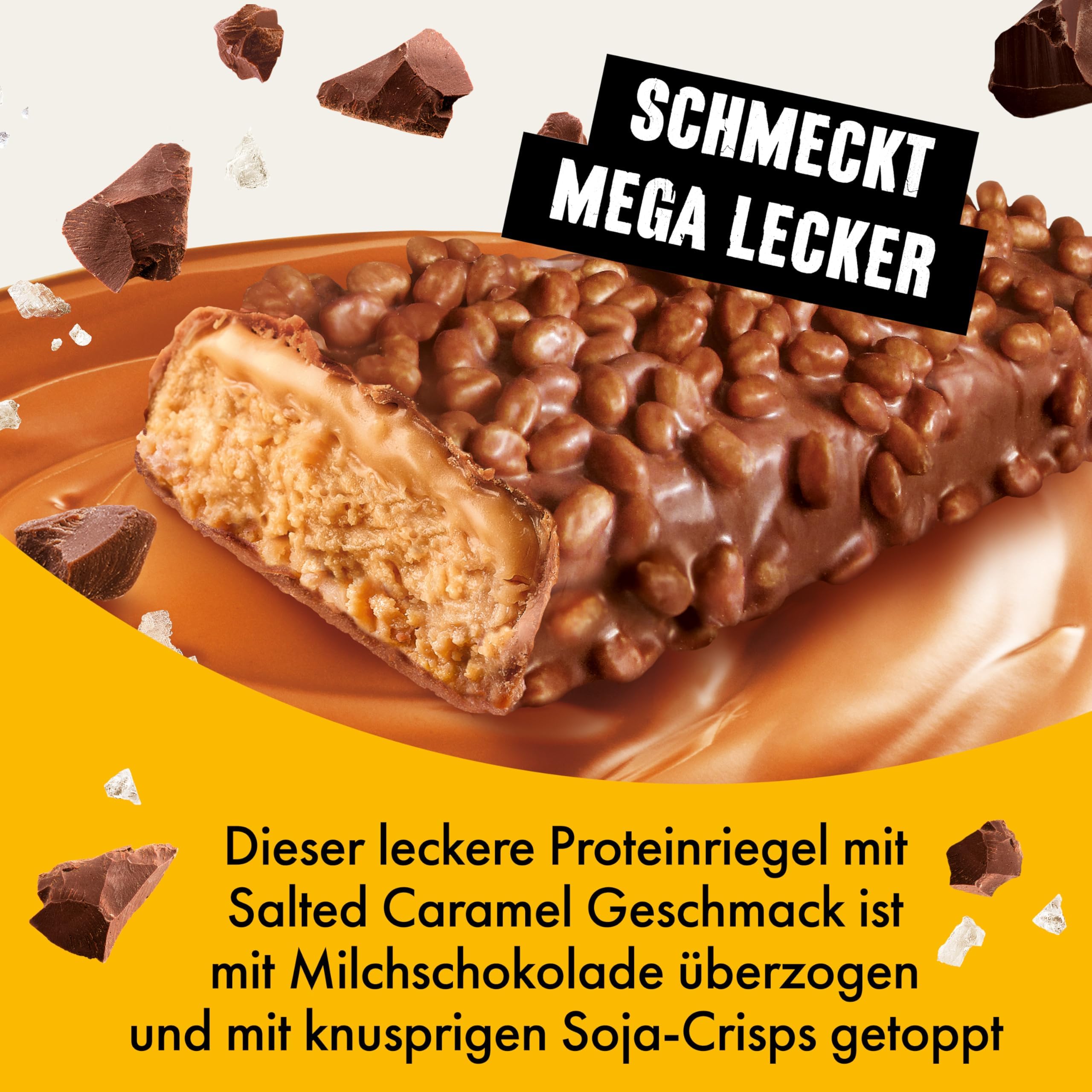 FULFIL Vitamin- und Proteinriegel Chocolate Salted Caramel, 15 x 40 g