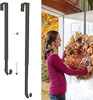 Vista 9 de Haute Decor Gancho para Corona de Longitud Ajustable - Capacidad de 20 lb