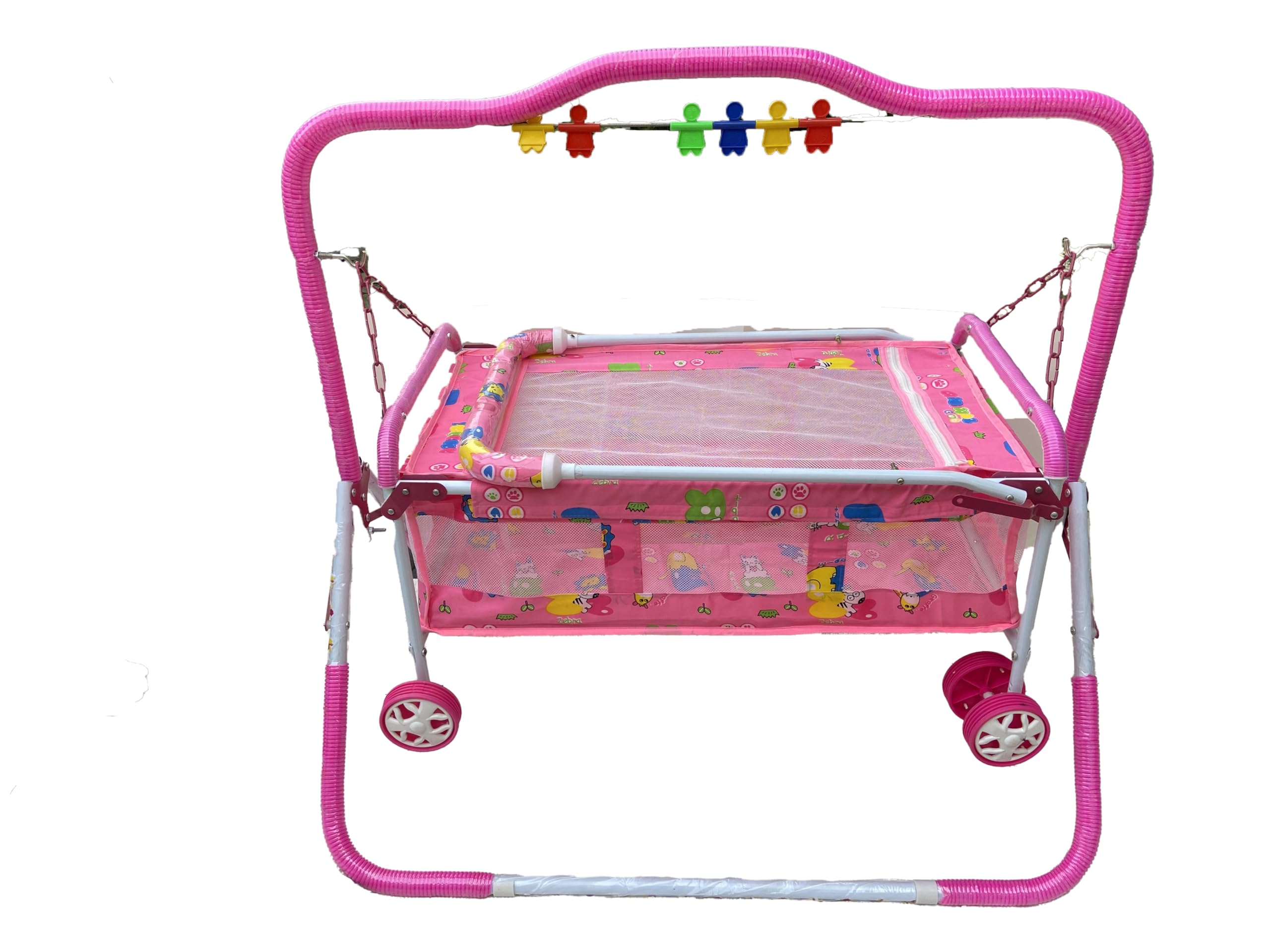 NEST Dream Time Craddle with convertable Buggie (PINK