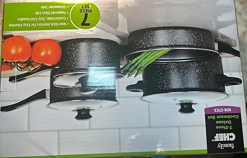 Juego de utensilios de cocina de lujo de 7 piezas