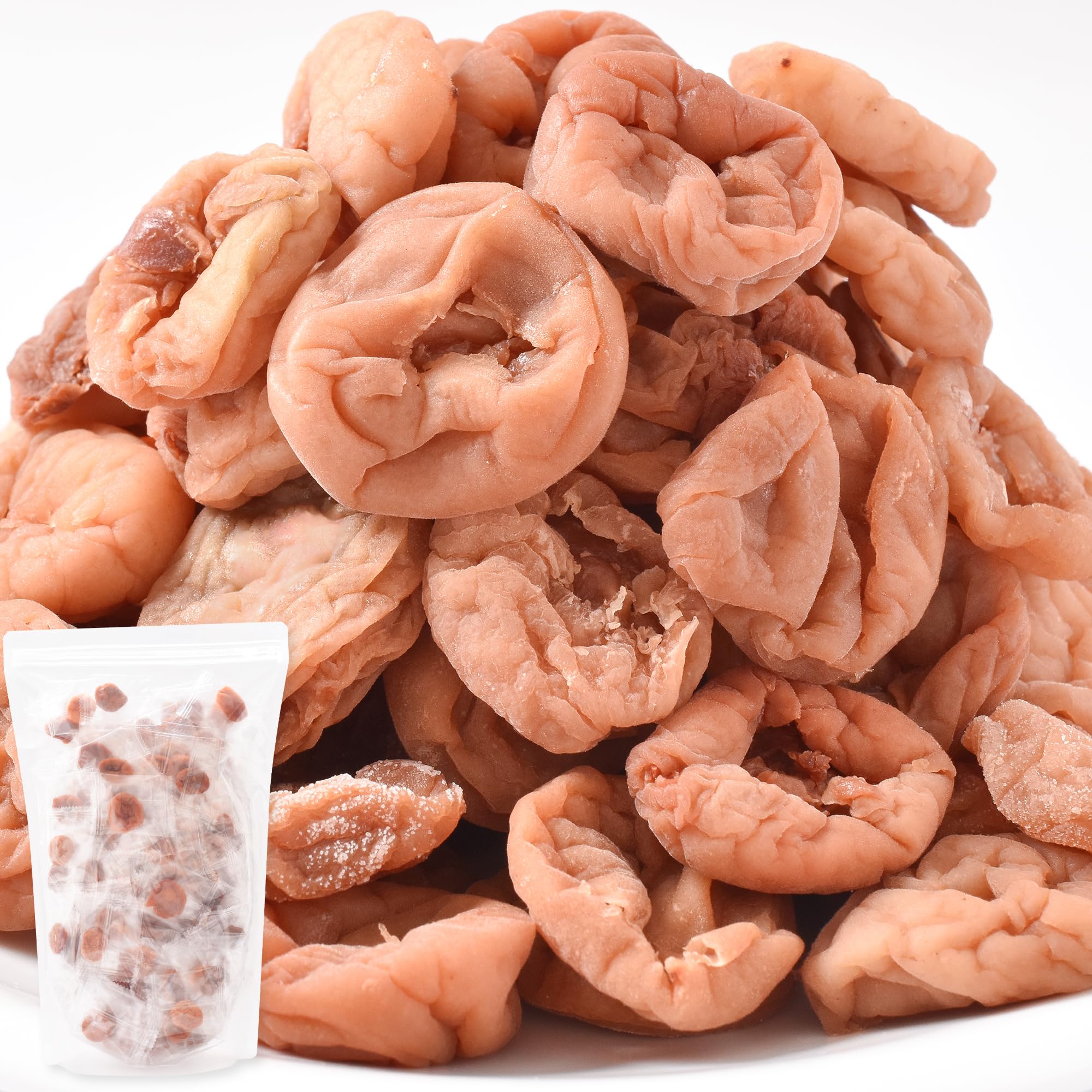 Amazon | リフココ 訳あり 国産 干し梅 種なし梅 個包装 500g 業務用