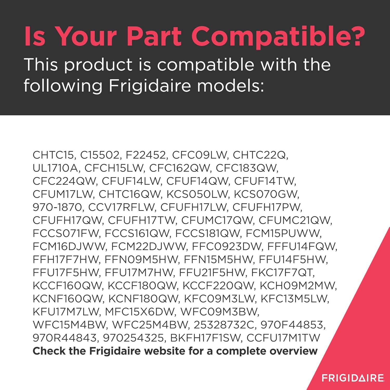 Frigidaire 297286802 Run Capacitor for Freezers