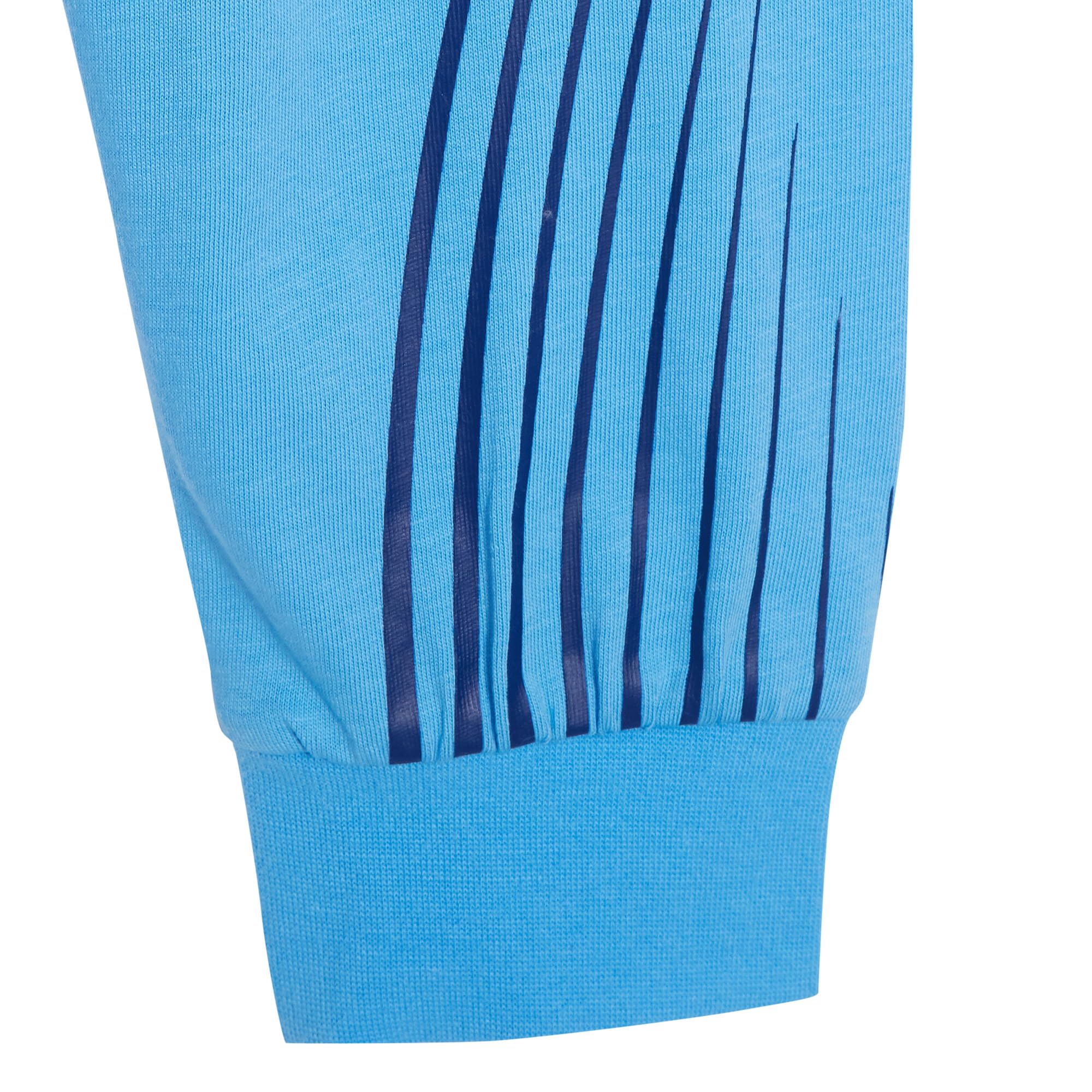 MANCHESTER CITY Pijama para niños + bata con capucha de 3 piezas, bata de fútbol + conjunto de pijama