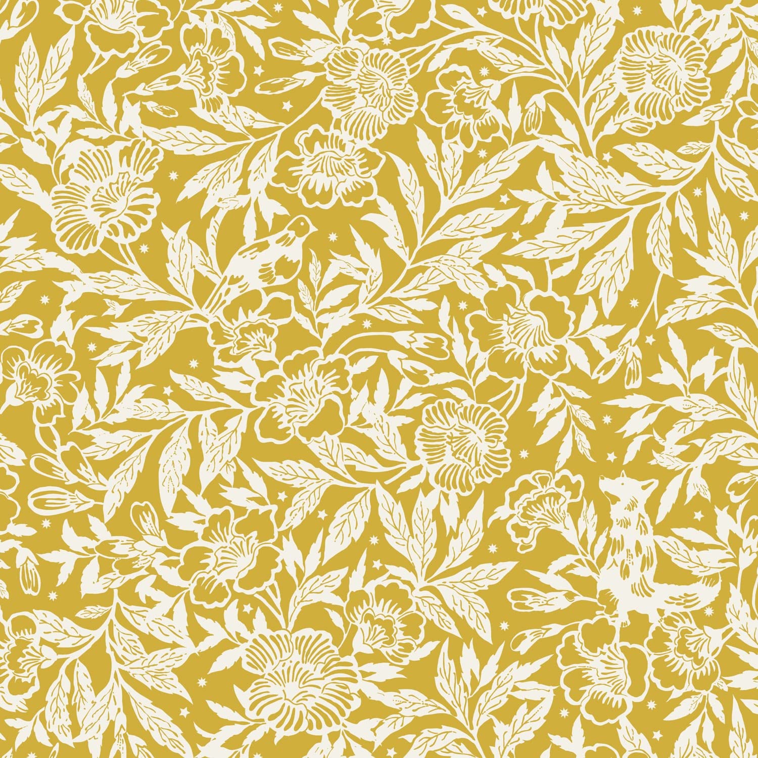 Graham & Brown Papier peint intissé Joules Twilight Ditsy 1005x52cm Jaune