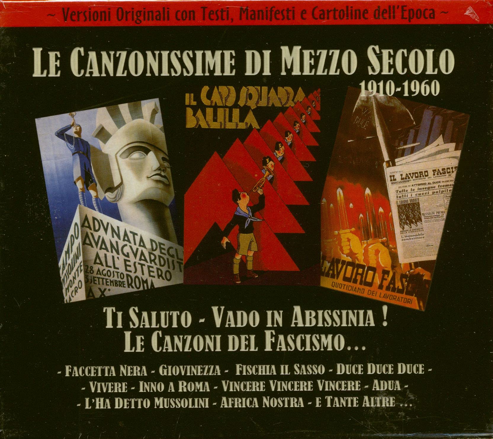Ti Saluto Vado in Abissinia Le Canzoni Del Fascismo
