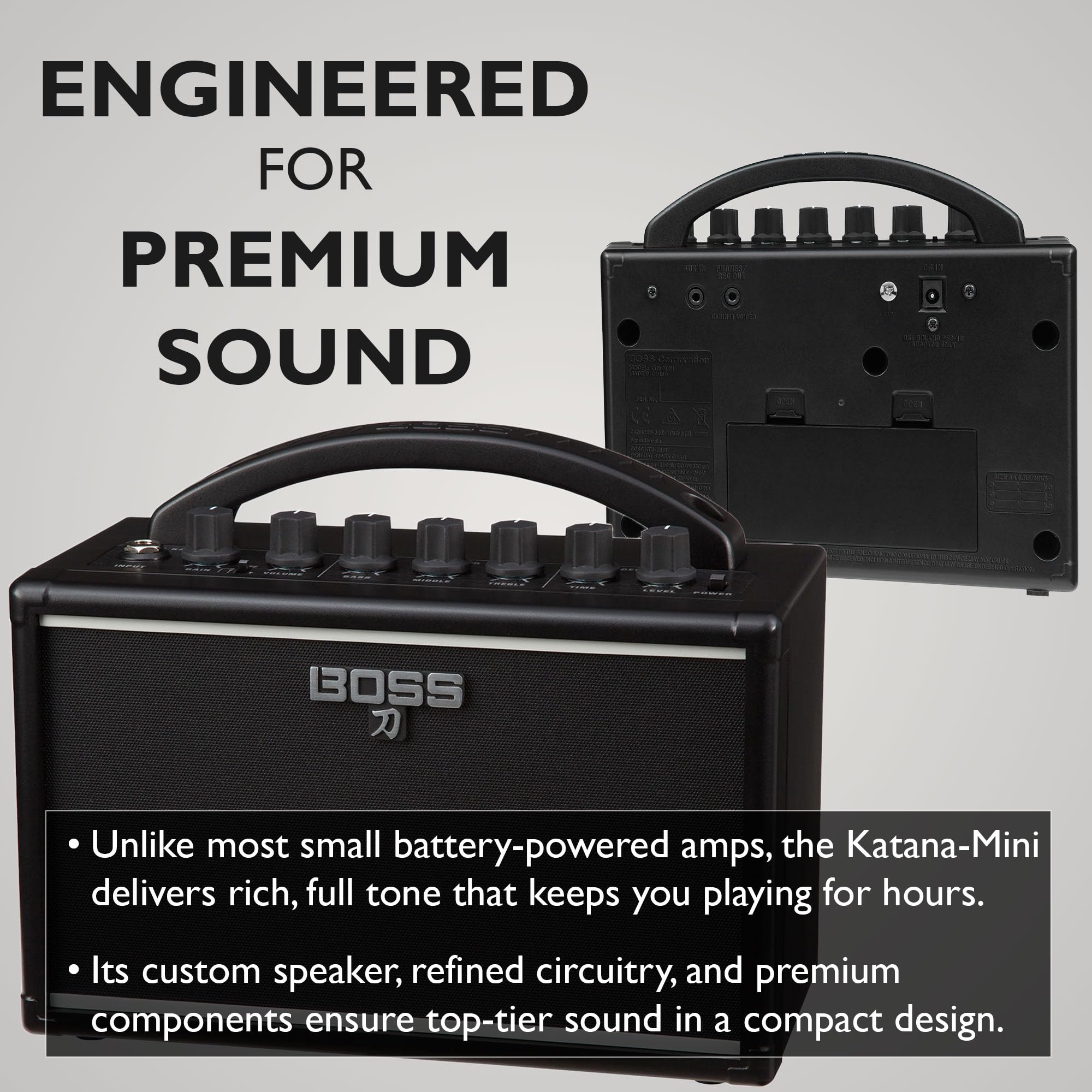 Amazon.com: Boss Katana Mini Guitar Amplifier Bundle with