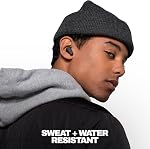 Skullcandy Dime 3 in-Ear Wireless Earbuds, 20 Hr Battery, Microphone, Works with iPhone Android and Bluetooth Devices - Black