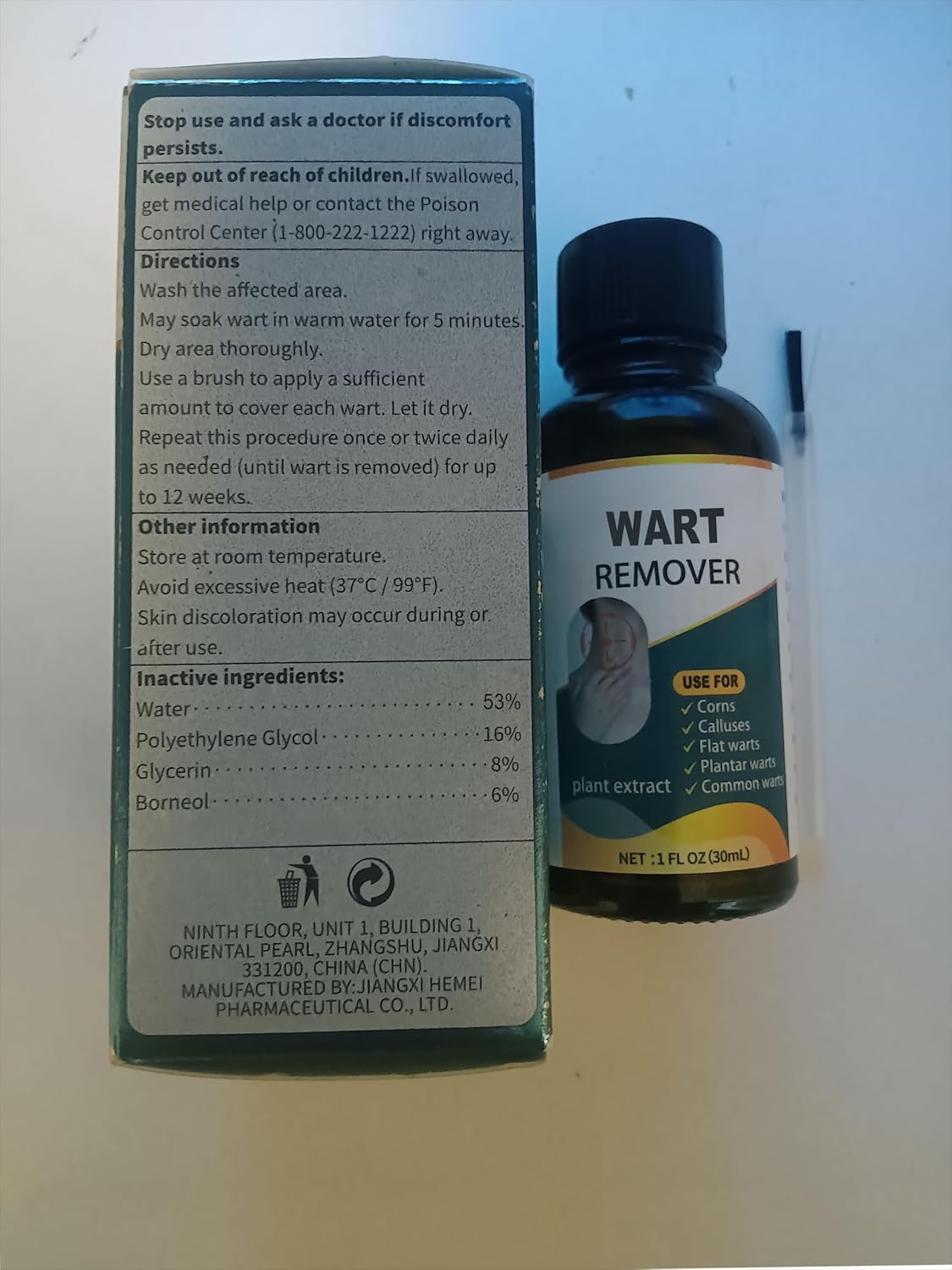 Skin Wart Removal for Face & Body - Wart Remover Serum, Express Acting Removal for Plantar, Common & Flat Wart, Gentle Formula, Suitable for Sensitive Skin(1FL.OZ/30ML) - Image 8