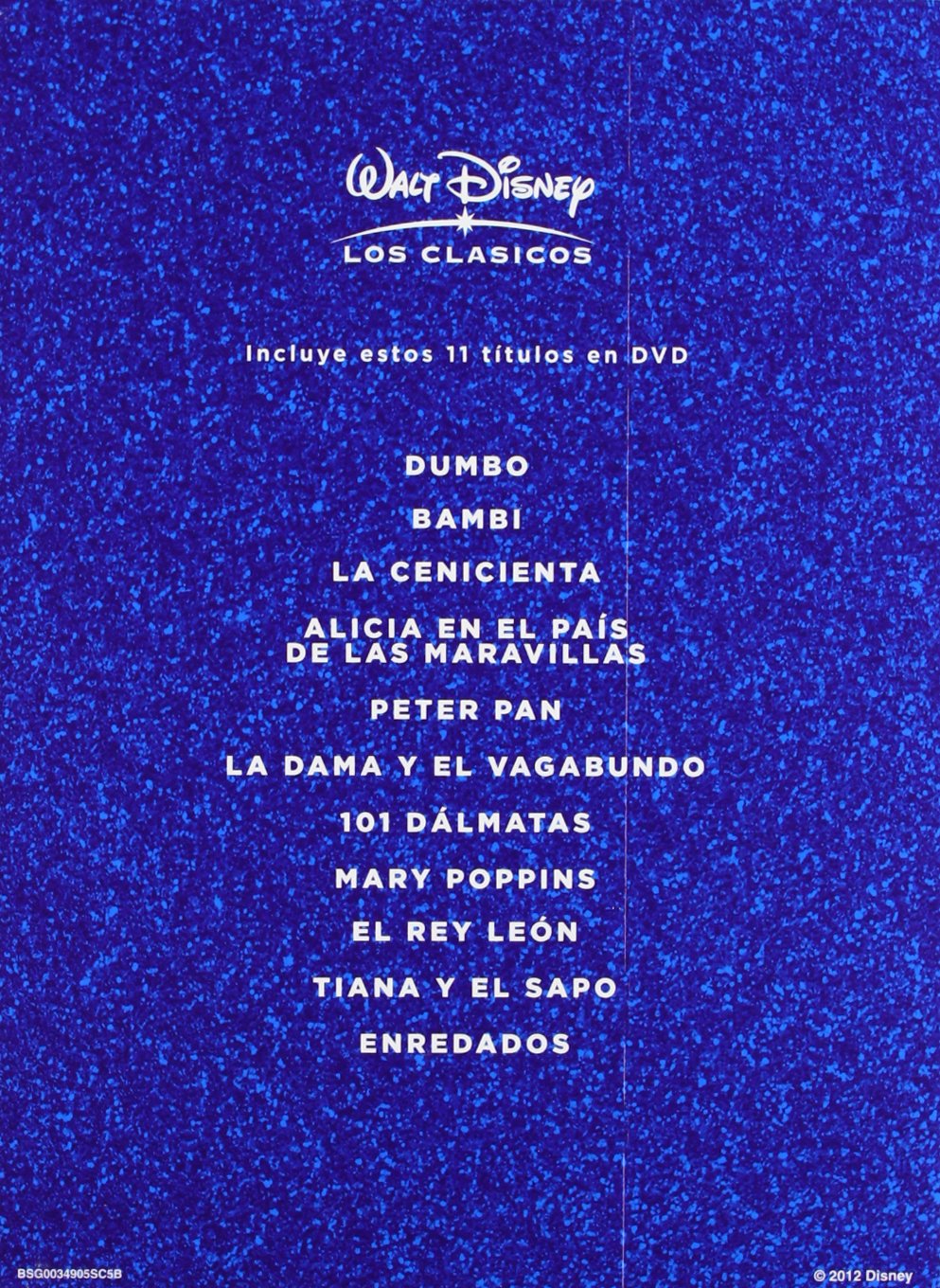 Pack Cofre Clásicos Disney (11 películas)