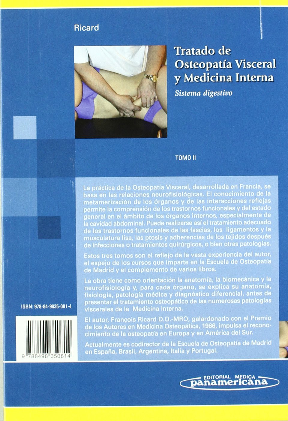 Tratado de Osteopatía visceral y medicina interna: Sistema Digestivo: 2