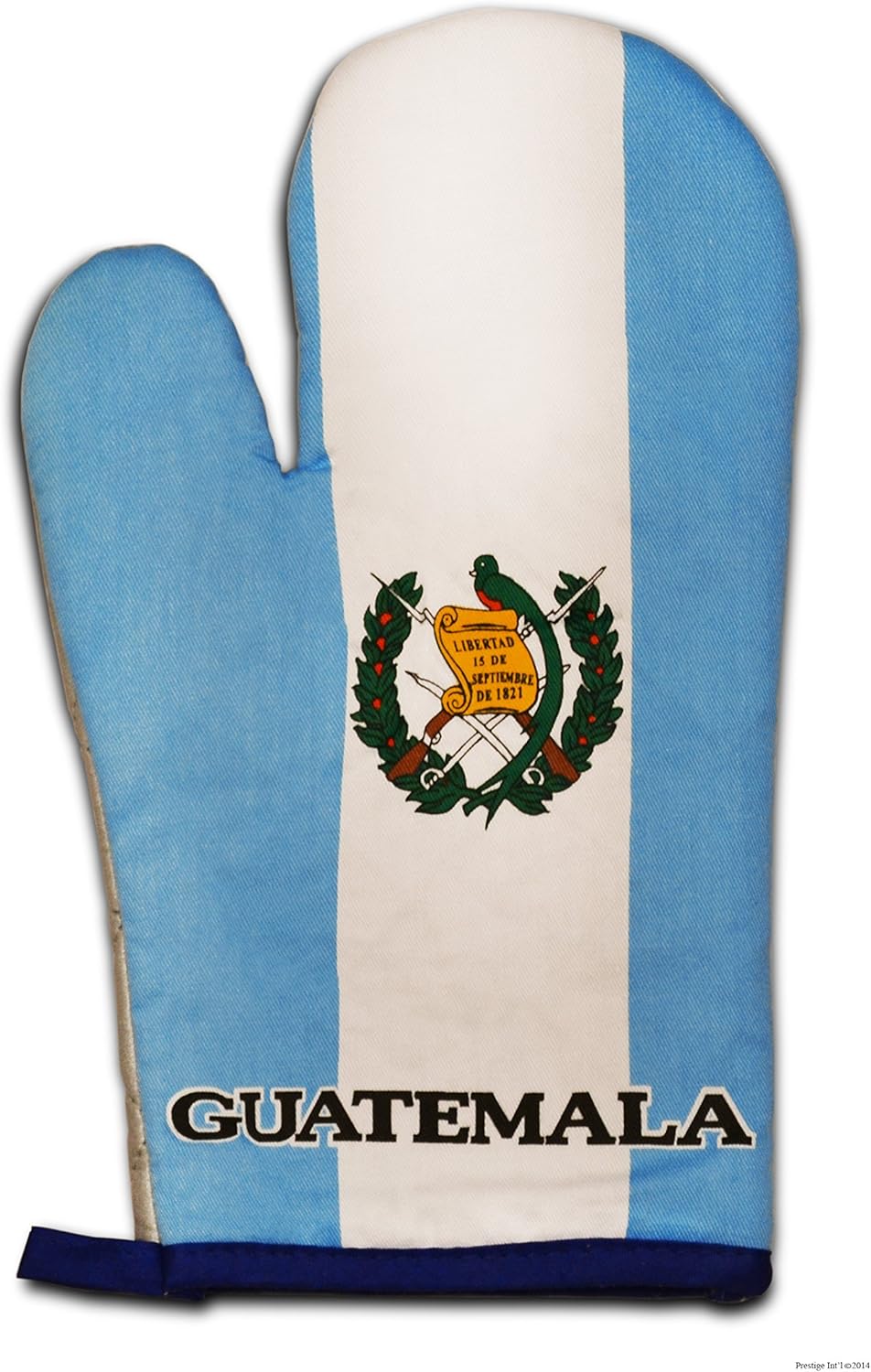 Guatemala Flag Kitchen & BBQ Set w/ Apron, Oven-mitt & Pot-holder Guatemalan