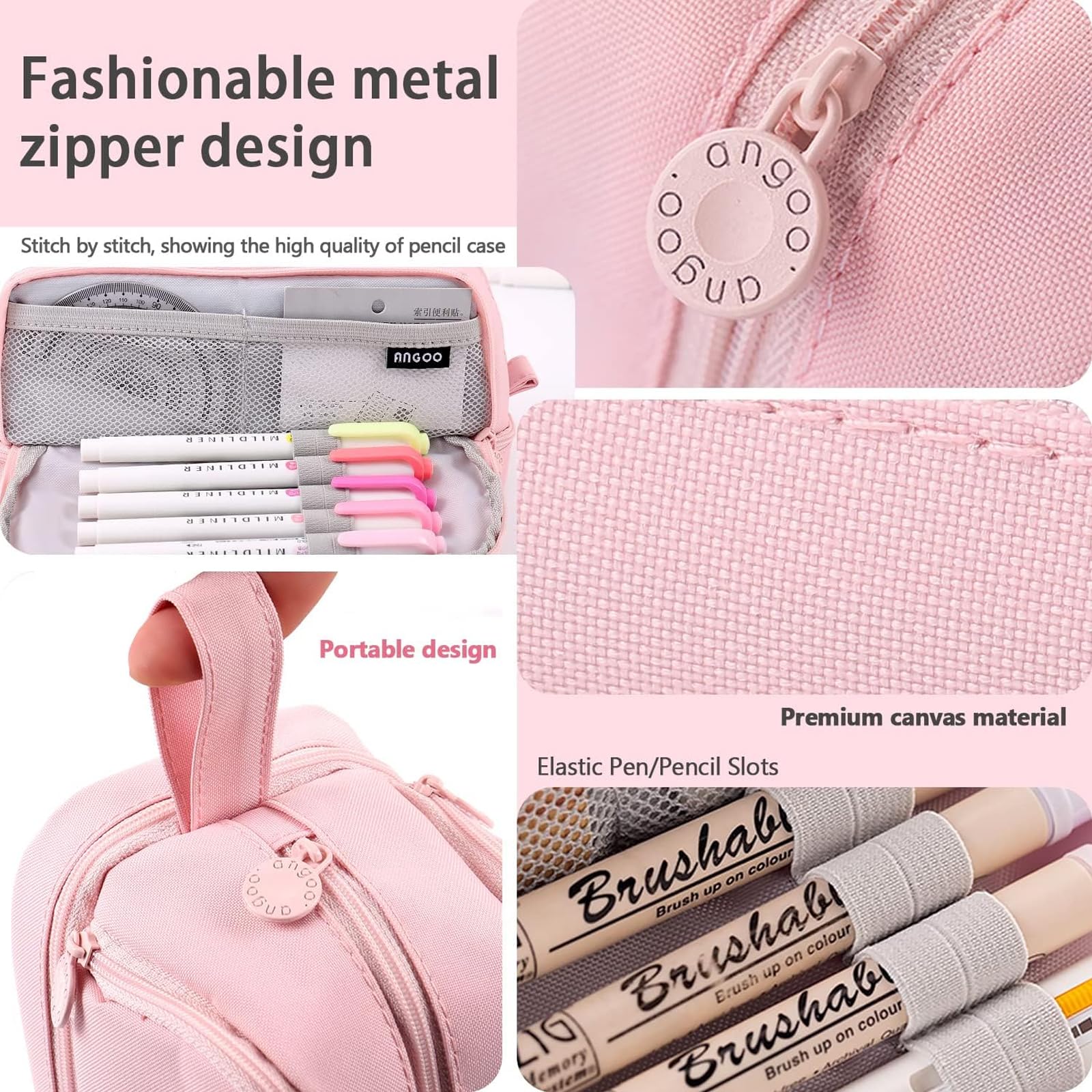 Large Capacity Pencil Case - Image 4