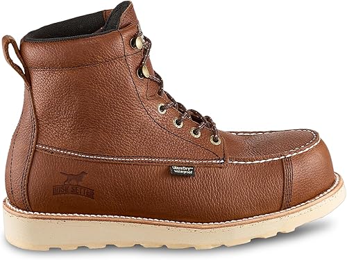 Miniatura 3 de Irish Setter, Wingshooter ST - Botas de trabajo para hombre, 6 pulgadas, impermeables, no metálicas, punta de seguridad