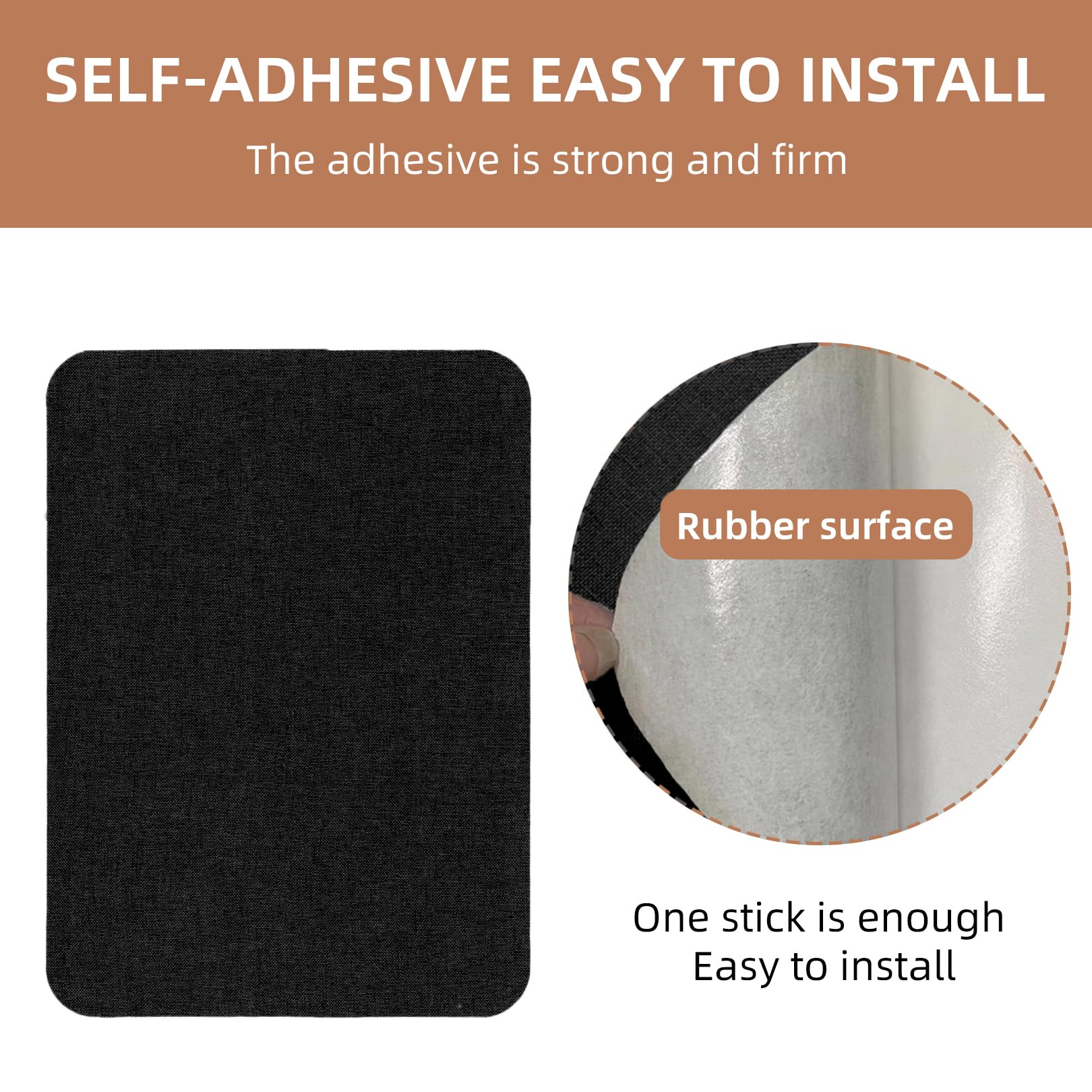 Flintronic Selbstklebender Leinenstoff 10x200cm - Reparaturflicken Für Jacken & Sofa