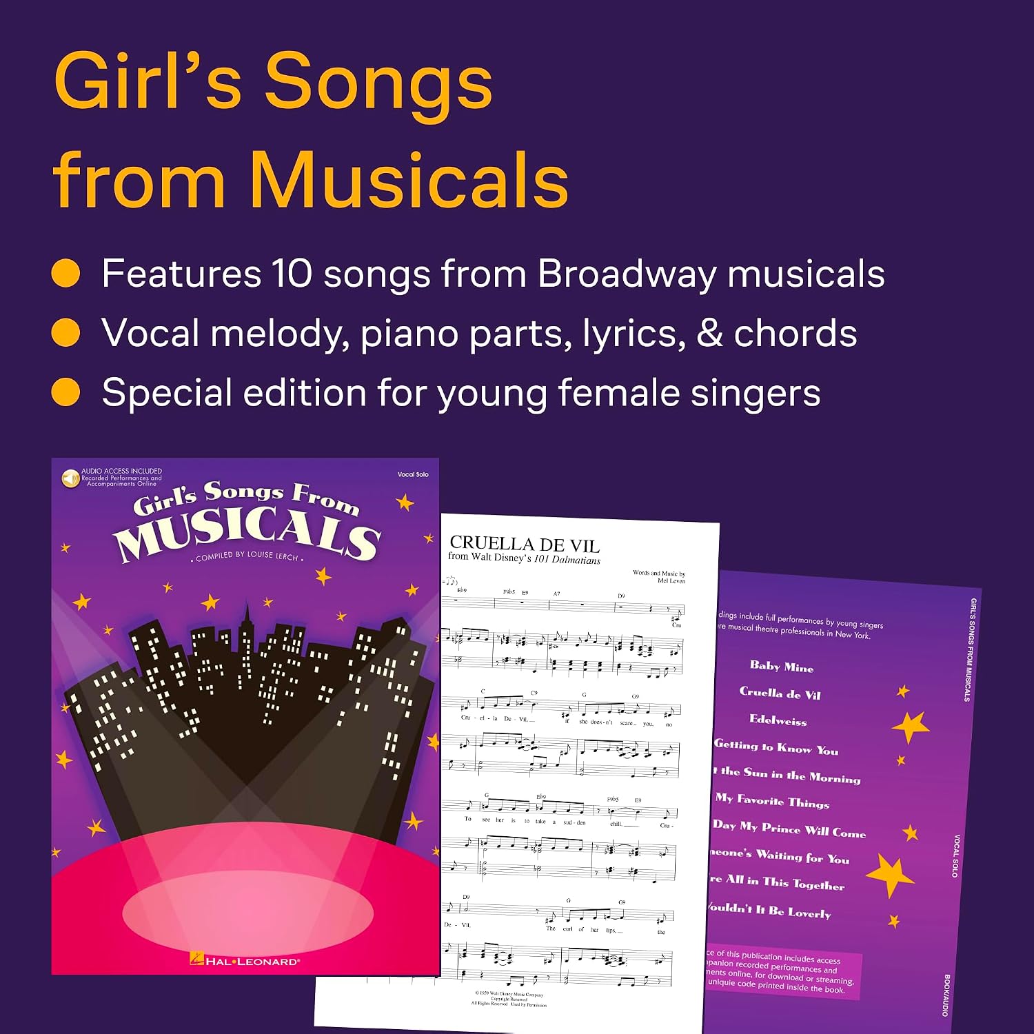 Girl's Songs from Musicals