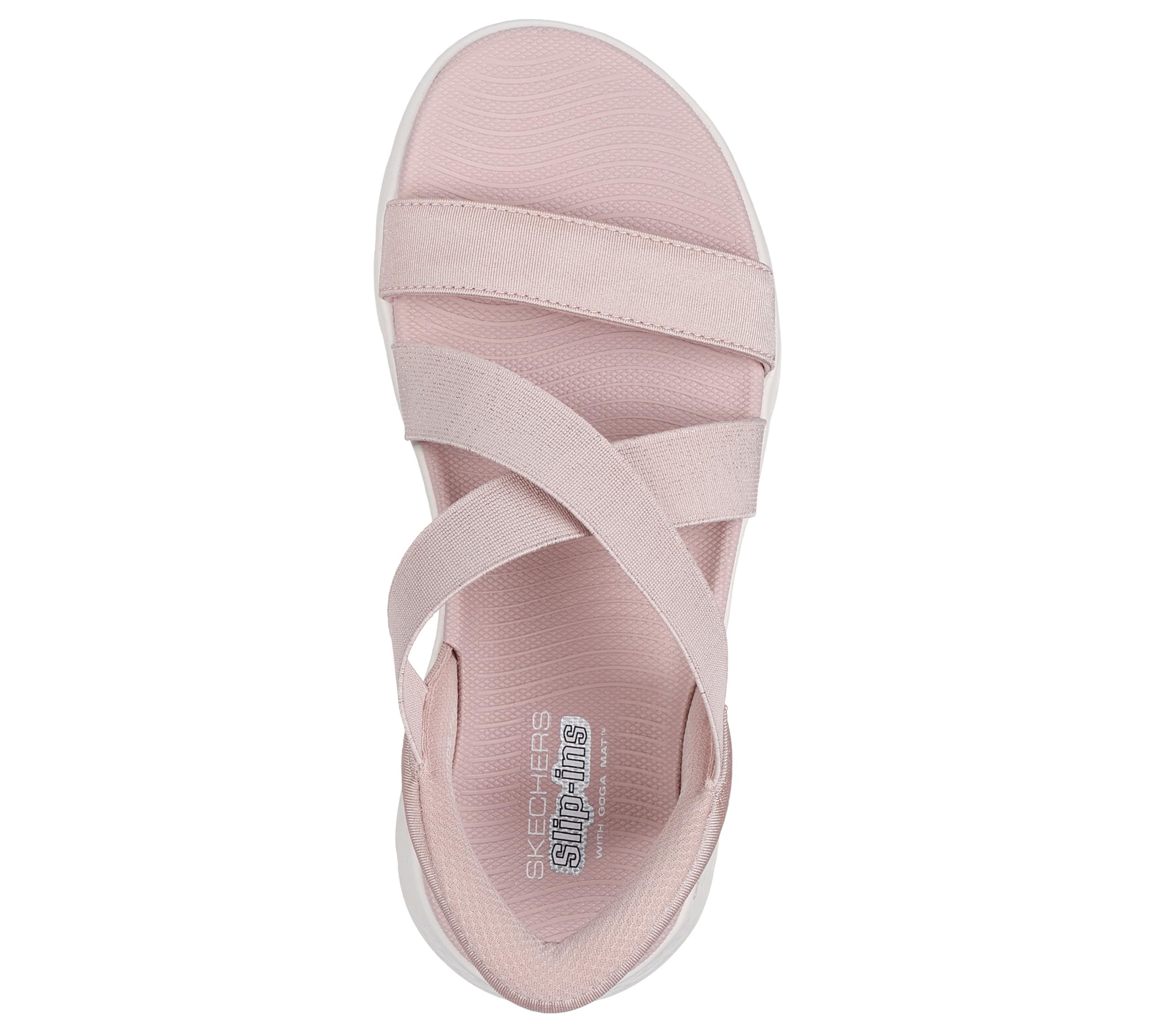 Skechers Donna Go Walk Flex Sandal Glimmer Up Slip-In ALLENATRICE