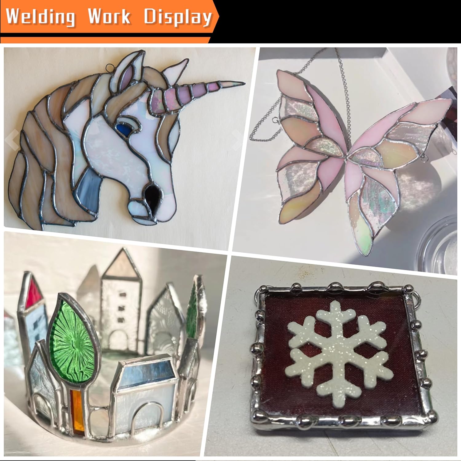 Sn60/Pb40 Solder Wire for Stained Glass Copper Foil, Tiffany Lamps & Church Glass Restoration, 2.0mm Dia No Flux By Wonderway (16oz)