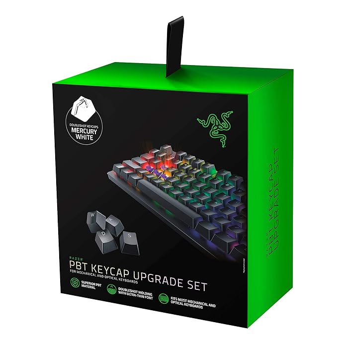 Buy Razer Doubleshot PBT Keycap Upgrade Set for Mechanical &amp; Optical ...