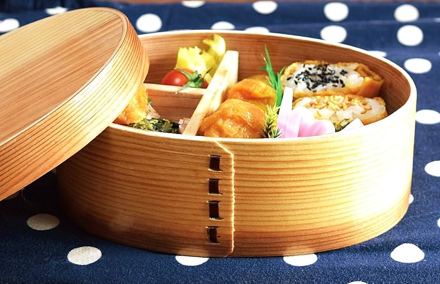 Amazon｜かのりゅう Irodori-春秋- 曲げわっぱお弁当箱S Na 約16.5×10