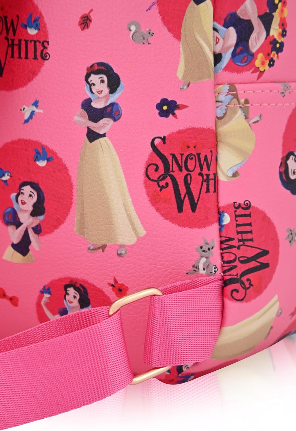 Disney Princess Snow White Backpack for Women, Men, Unisex | Cute PU Leather 10" Mini Backpack Purse | Snow White Bag & Accessories - Image 5