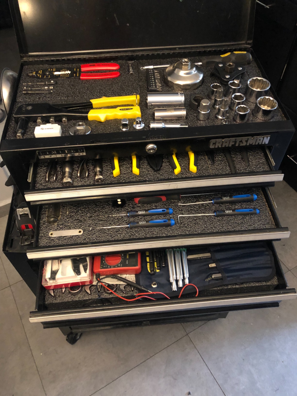 Amazon.com: 5S LEAN TOOL BOX FOAM ORGANIZERS (1 PIECE) 2 FT x 2 FT (1 ...