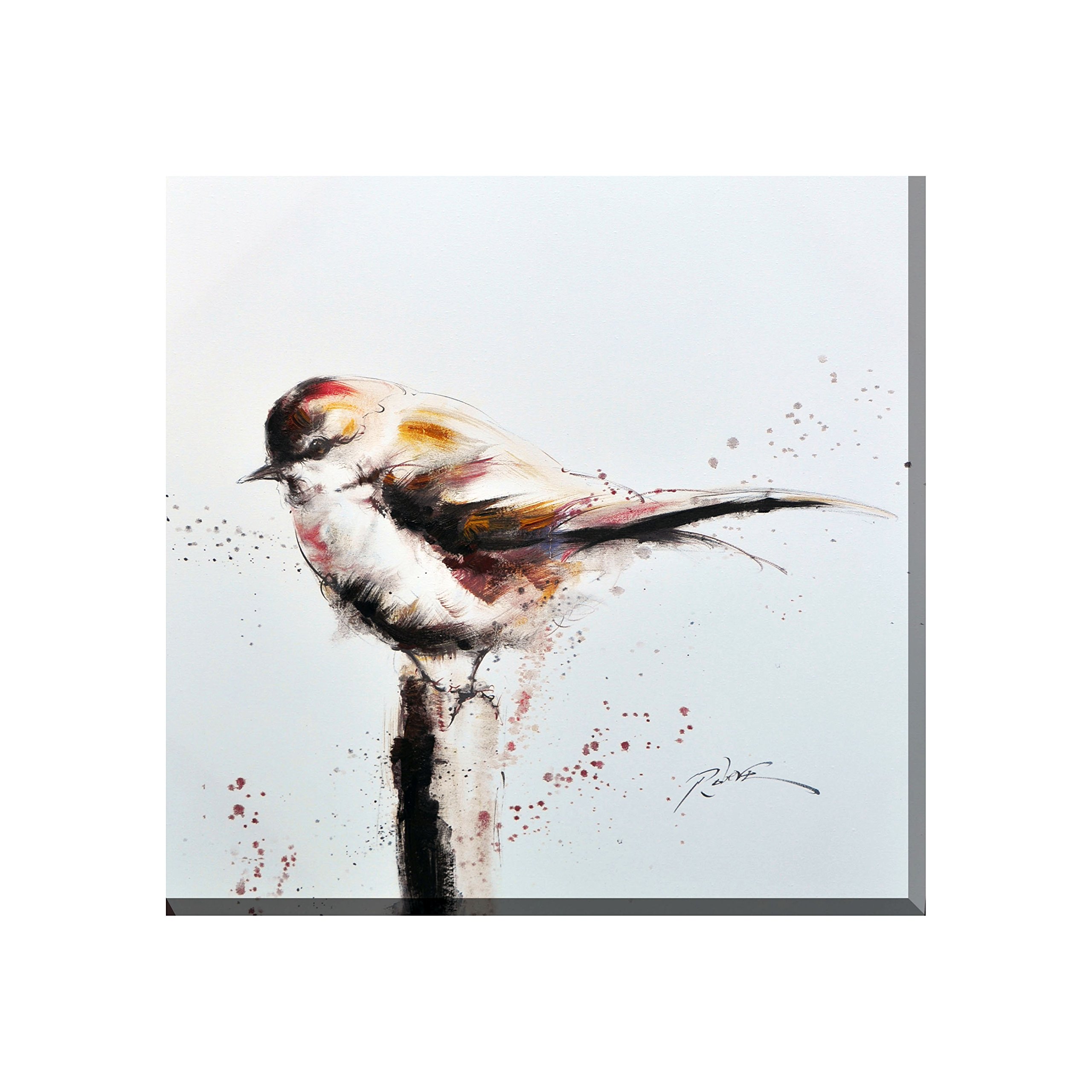 Porthos Home Antique Revival Sparrow Canvas Print