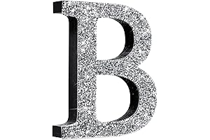 5.7 Inch Crystal Diamond Letter B