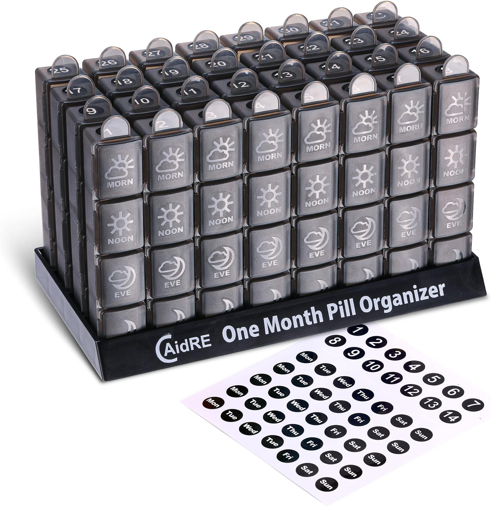 Pill Organizer 4 Times A Day Large Size