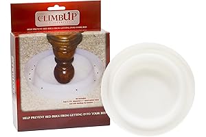 Climb Up: Essential Bed Bug Interceptors with 12 Traps: Your Guardian Against Pesky Critters