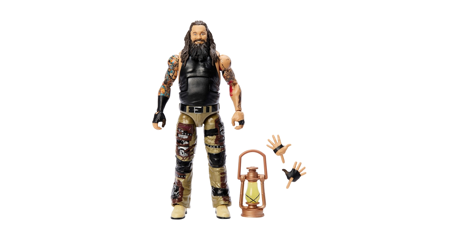 フィギュア　WWE ワイアットファミリー　マテル　エリート Amazon.co.jp: WWE 'The Fiend' ブレイワイアット エリート