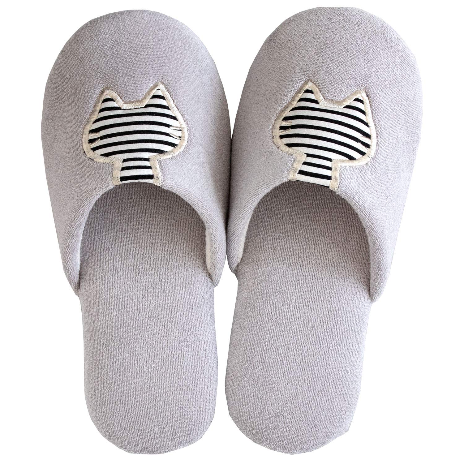 Amazon｜オカ(OKA) うちねこ スリッパ (足のサイズ 約 23 cm~ 24 cm