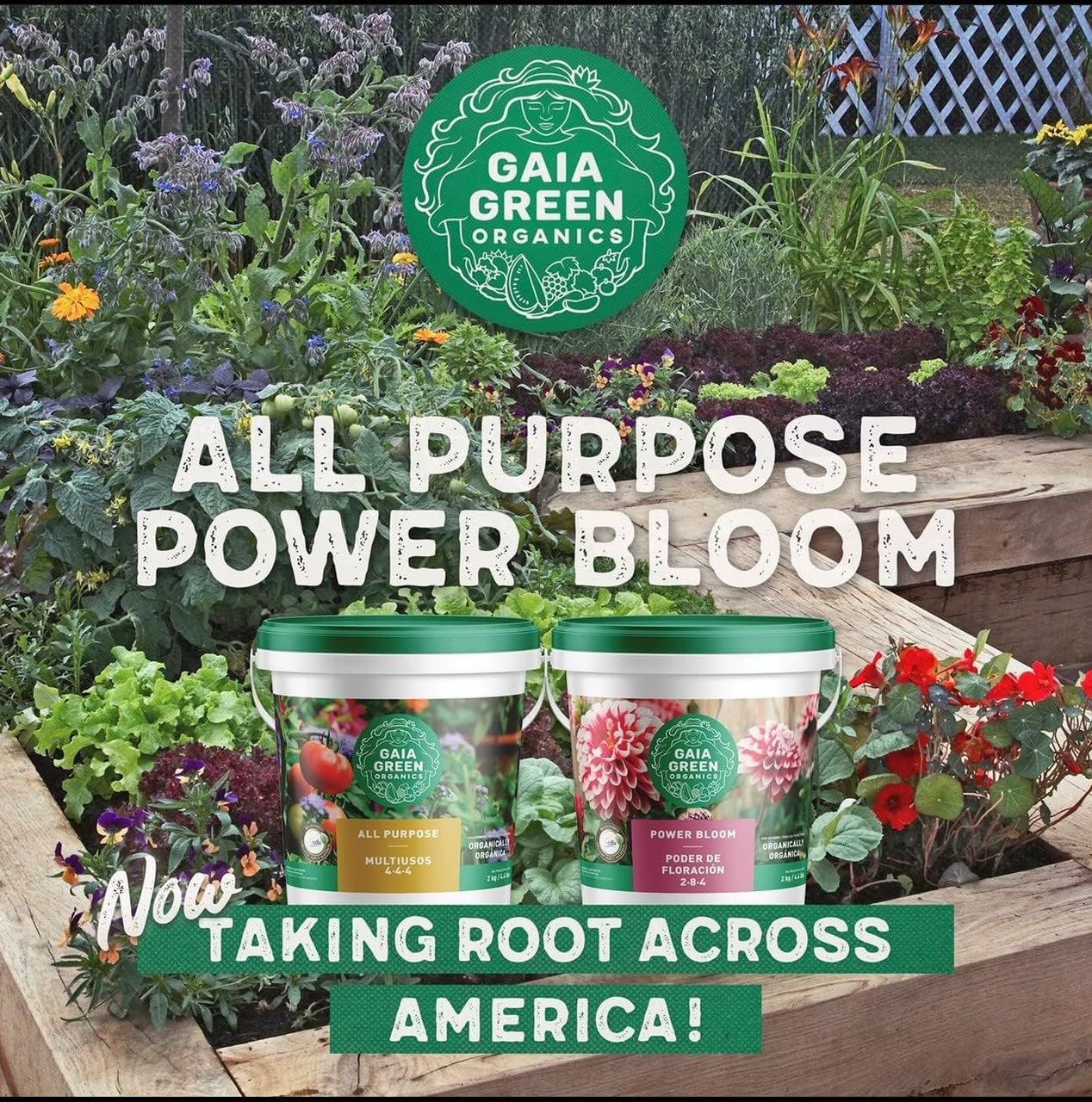 Gaia Green All Purpose & Power Bloom 2KG (5280 Garden Supply)