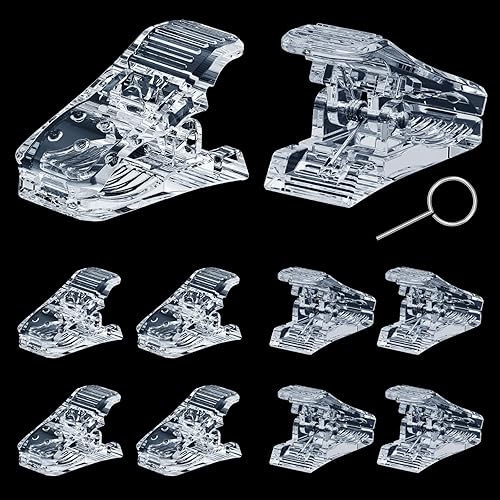 Miniatura 8 de 10 clips de punta de uñas gel de extensión de uñas de construcción rápida para kit de uñas puntas de uñas postizas y formas dobles herramientas de