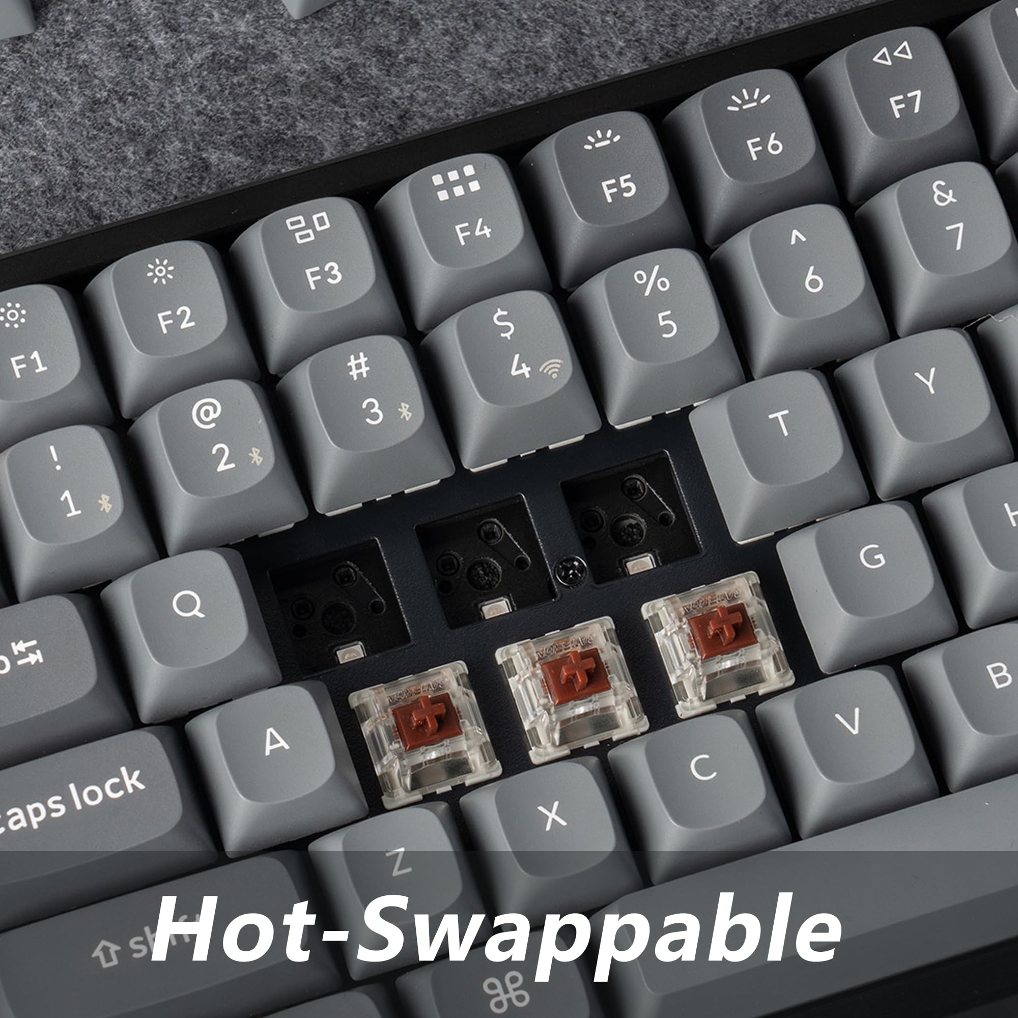 Keychron K2 Max Custom Mechanical Keyboard, QMK/VIA Programmable
