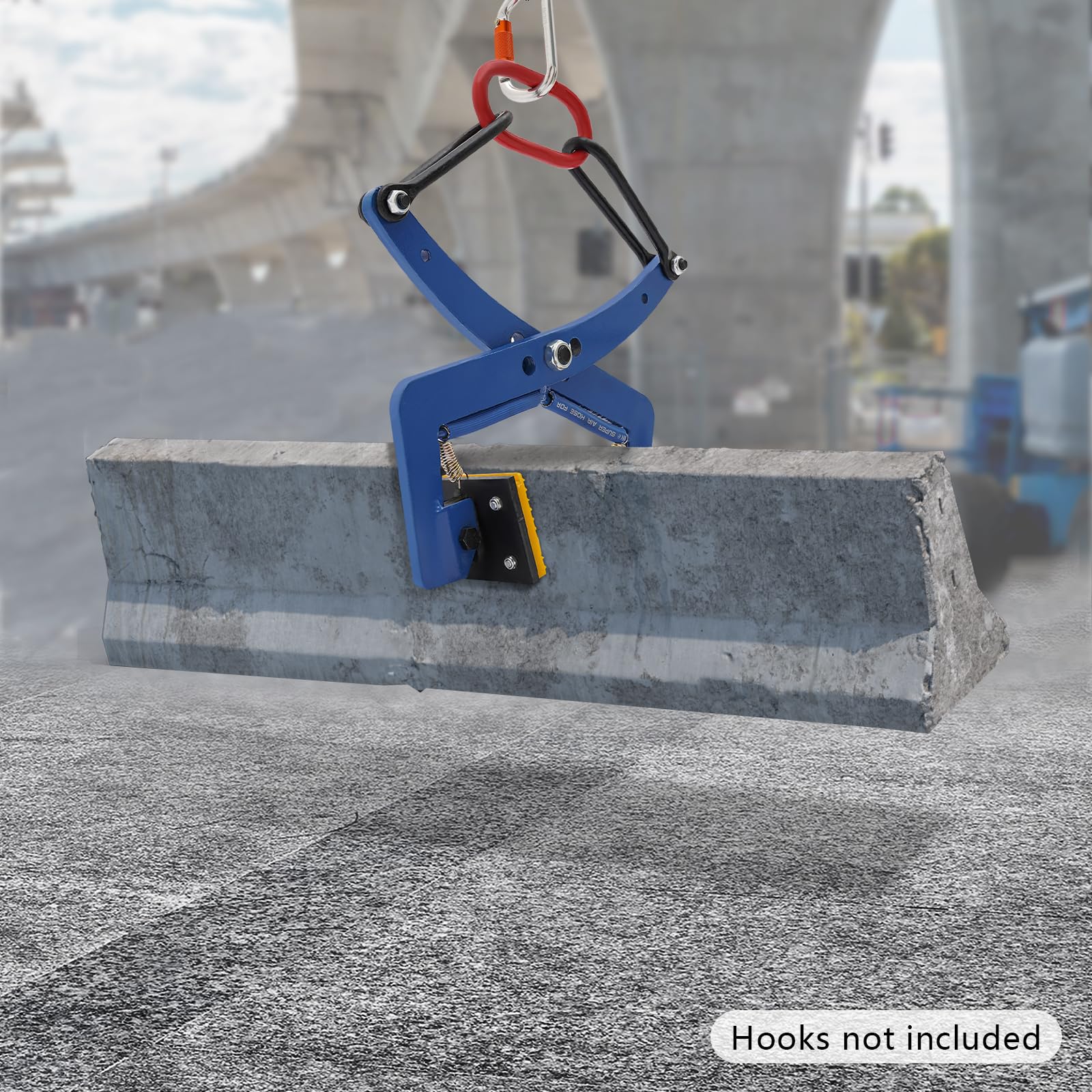 Pince de levage verticale pour pierre - Pour le déplacement de matériaux lourds tels que le marbre et le granit - Charge maximale : 300 kg