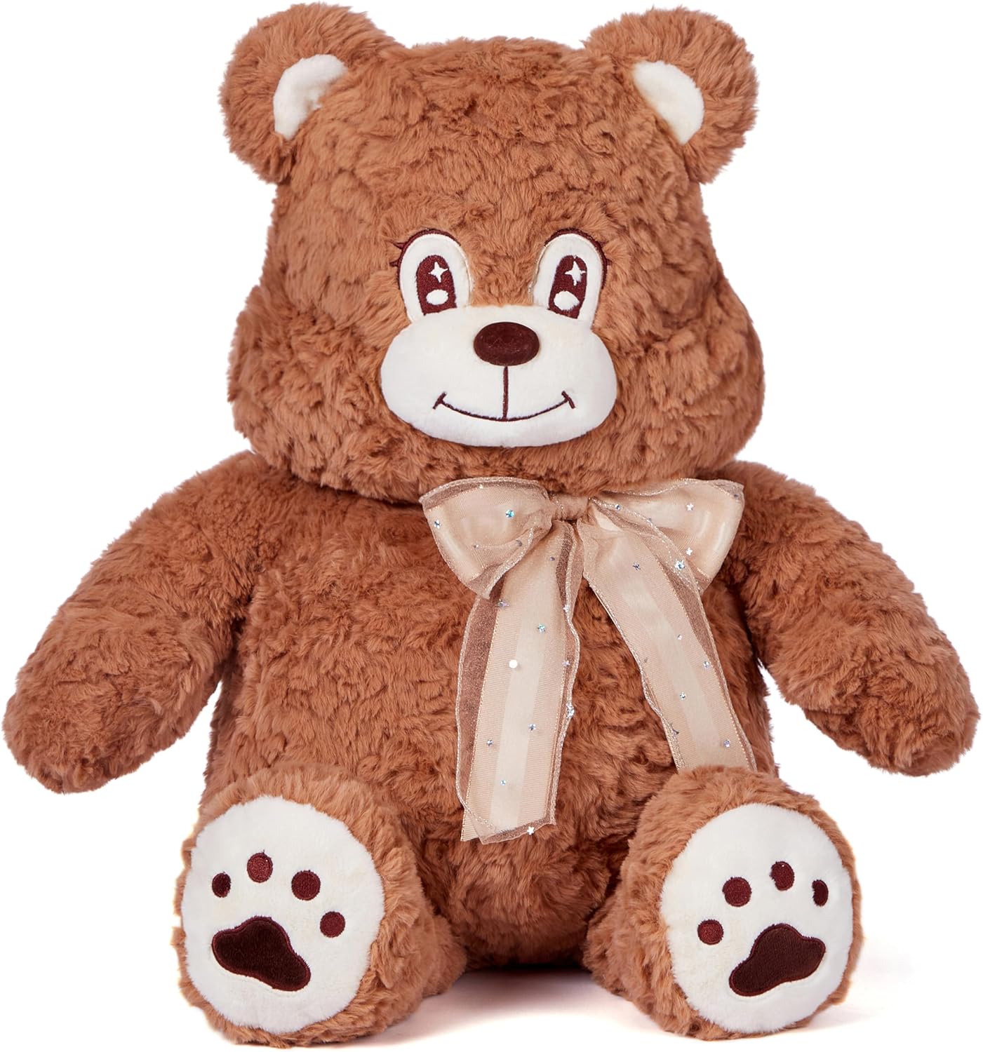 Big Teddy Bear Stuffed Animal,26" Soft Large Plush Toy,Giant Cuddly Gift for Babies, Boys, Girls,Girlfriend on Christmas, Valentine's Day
