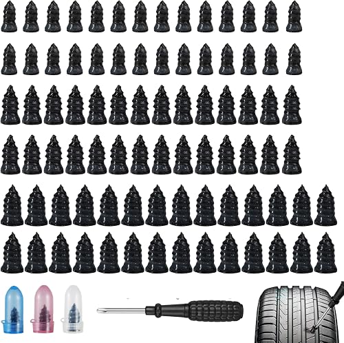 85 Pièces Kit Reparation Pneu Voiture Lynqvor