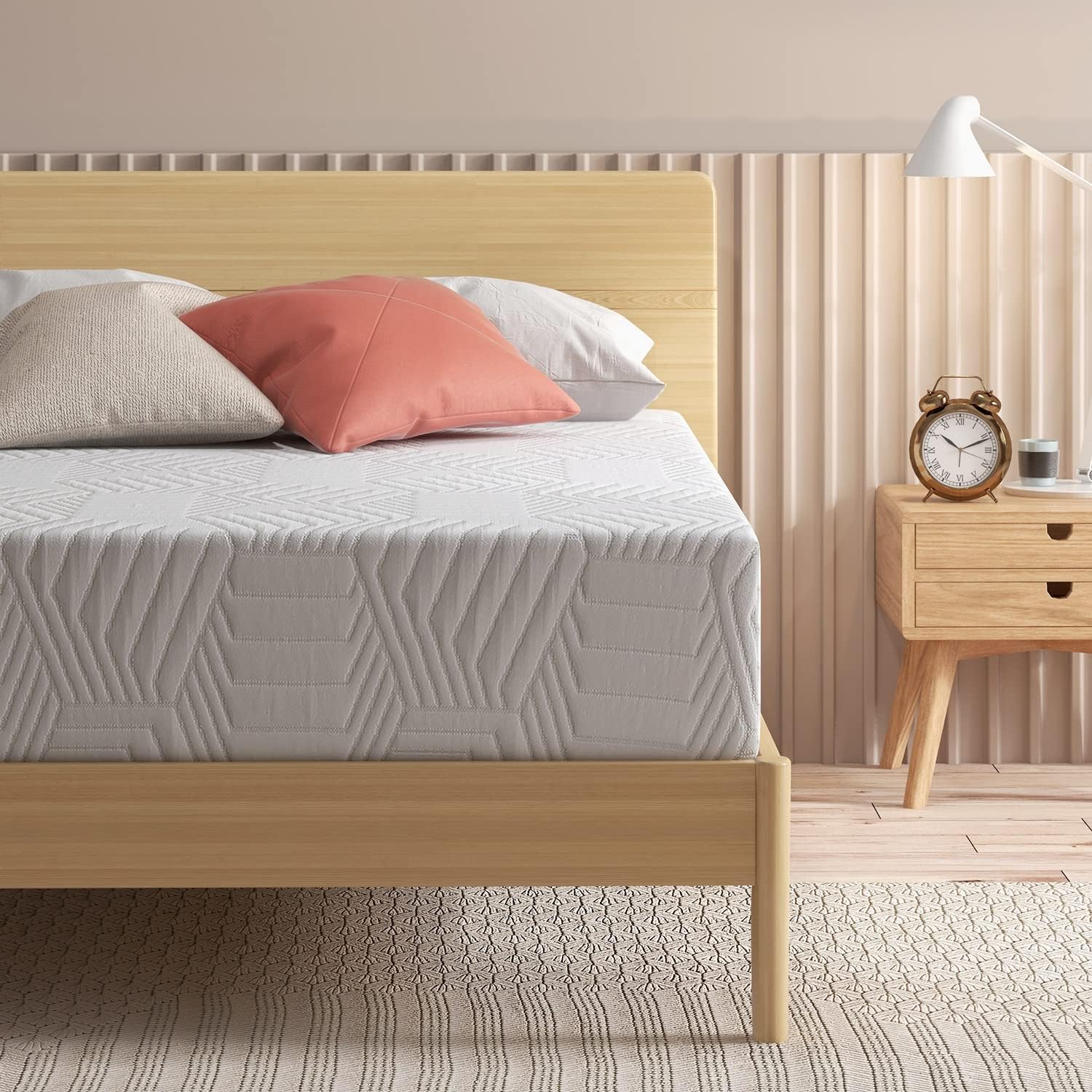 California King Size Mattress in a Box, 12 inch Memory Foam Bed Mattresses, Medium Feel