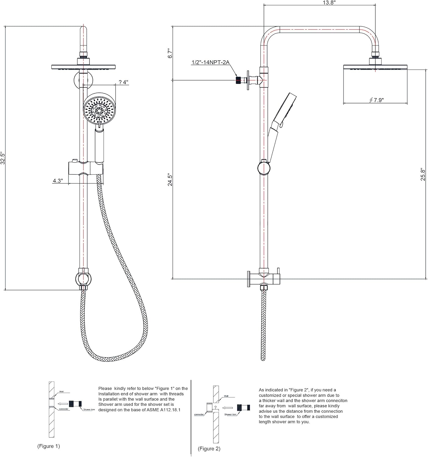 80% оƒƒ Dіѕсоunt Duttao DS-8599-ORB Drill-free contemporary slide bar with 8'' shower head,Shower trim kit,5-Function hand held shower, Adjustable slide bar, with diverter body and shower arm, Oil rubbed Bronze Finish Bеѕt Cуbеr Mоndау 🔥 Duttao DS-8599-ORB Drill-free contemporary slide bar with 8'' shower head,Shower trim kit,5-Function hand held shower, Adjustable slide bar, with diverter body and shower arm, Oil rubbed Bronze Finish