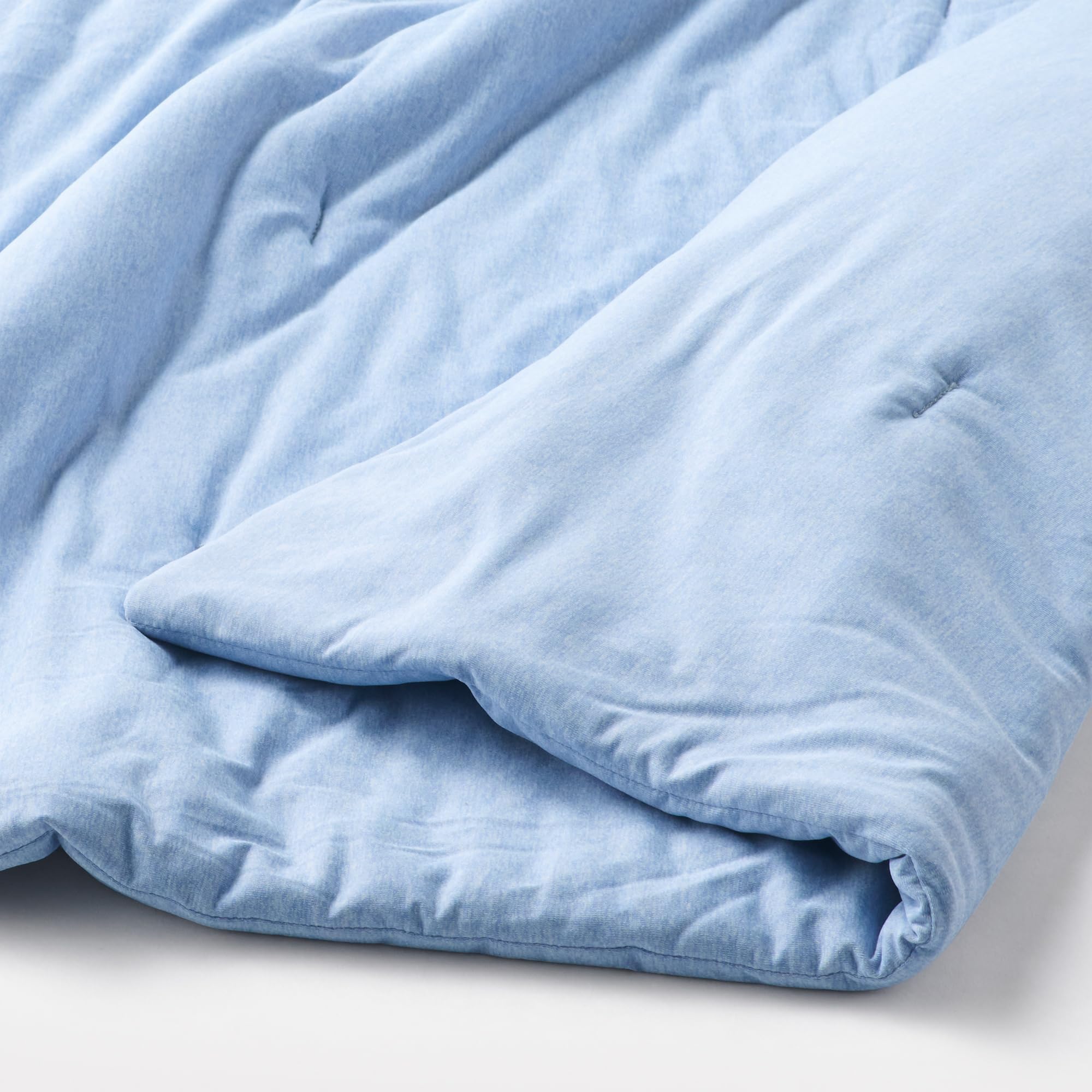 Amazon｜無印良品 ひんやり 薄掛ふとん/S ブルー JABB9A4S｜掛けふとん