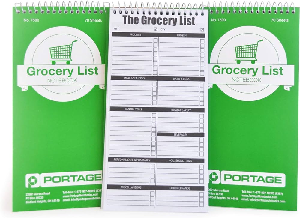 Amazon.co.jp: Portage買い物リストnotebook-4 