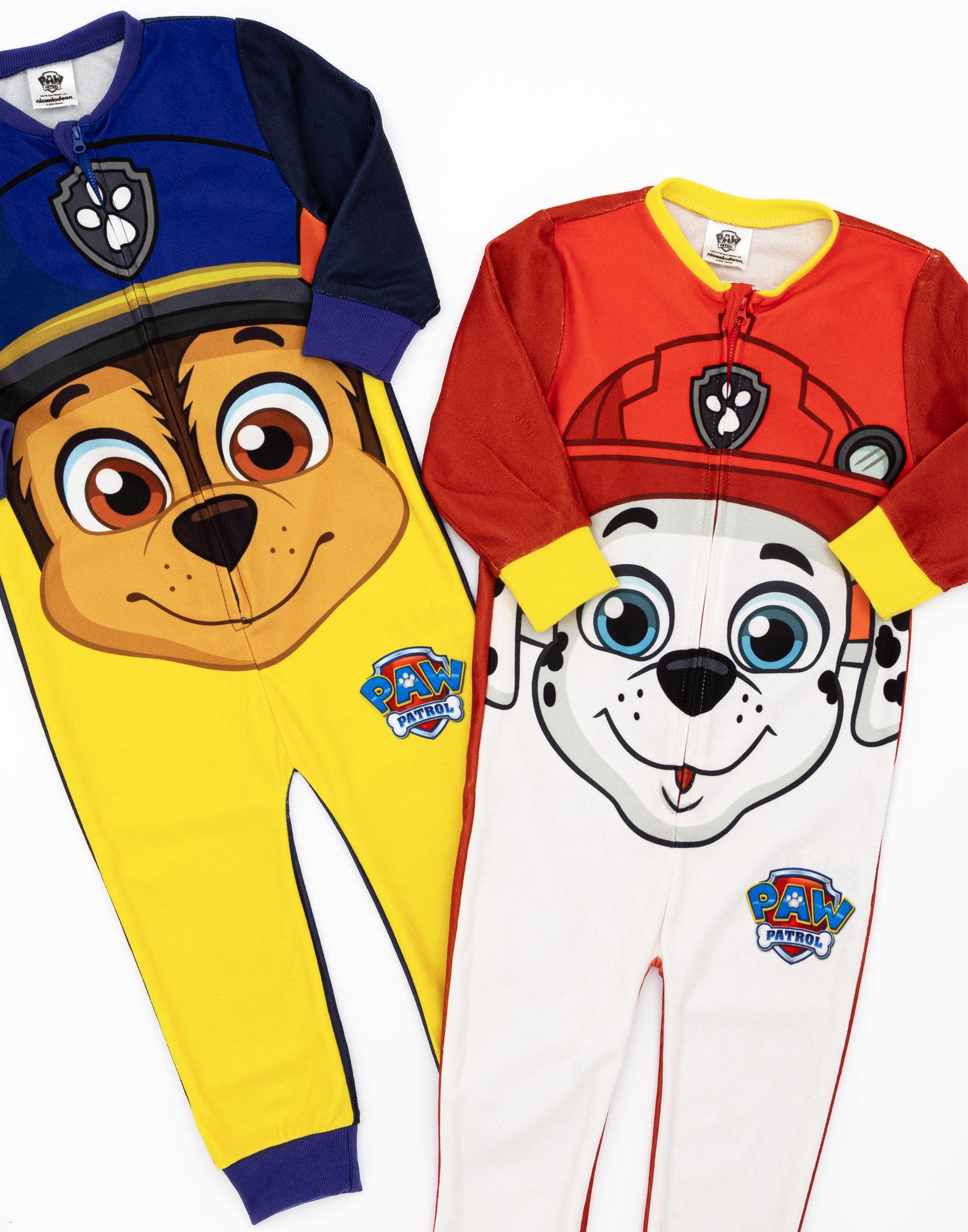 Paw Patrol Onesie 2 Pack Kids Toddlers Chase Marshall all in One Pigiamas